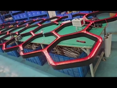 Hexagon Led Linear Light Lampada a LED personalizzata per centri commerciali