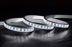 SMD3030 LED Strip 24V IP65 Self Adhesive Waterproof Strip Lighting