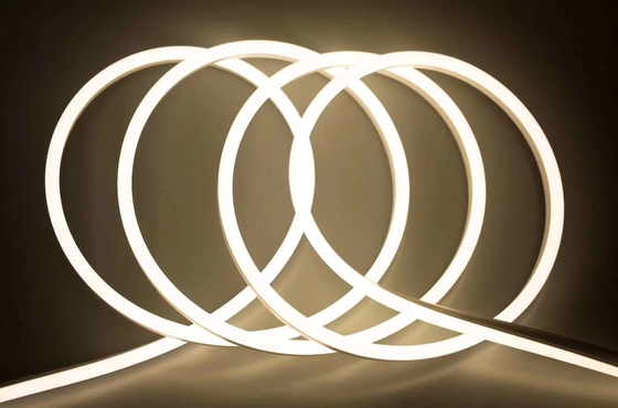 IP68 SMD2835 Silicone LED Neon Flex 24V Superficie montata Led Neon Cord