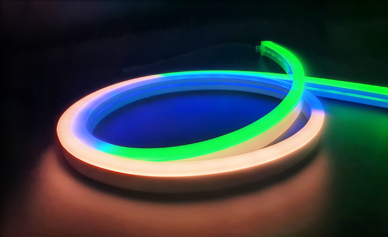 24V LED Neon Flex RGBW Neon Flexible Strip Light DMX512 Controllo SPI