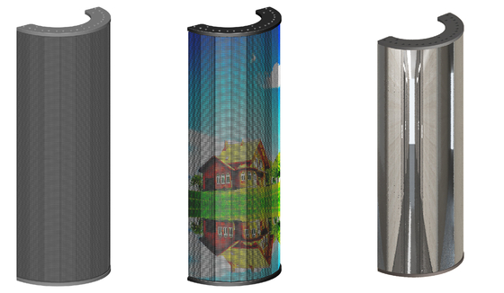 Modulo di visualizzazione a LED flessibile IP67